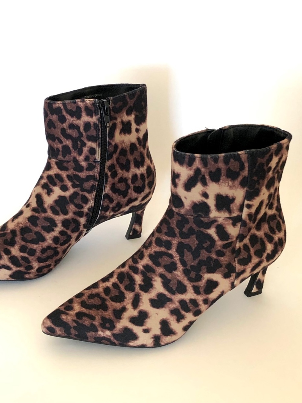 Madden Girl Stormyy Animal Print Leopard Ankle Booties